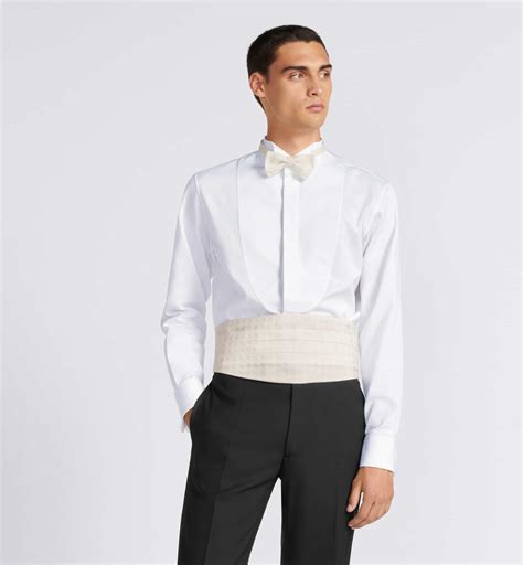 dior cummerbund|Cannage Cummerbund Off.